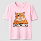 PetTaxClub Family Therapist Orange Cat Classic T-Shirt
