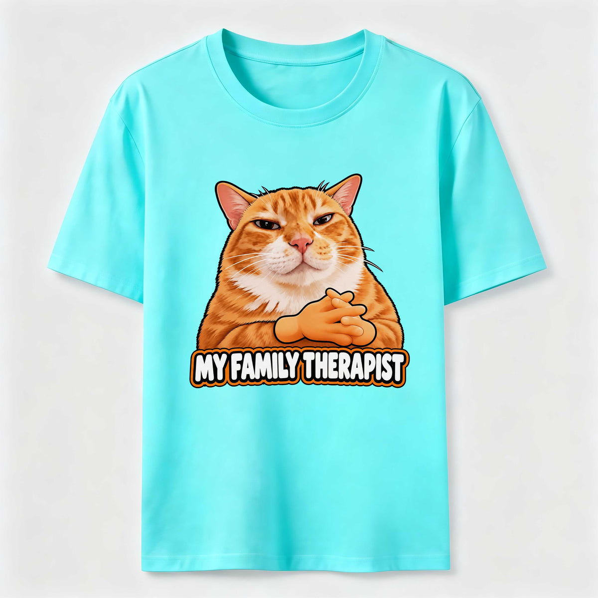 PetTaxClub Family Therapist Orange Cat Classic T-Shirt