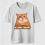 PetTaxClub Family Therapist Orange Cat Classic T-Shirt