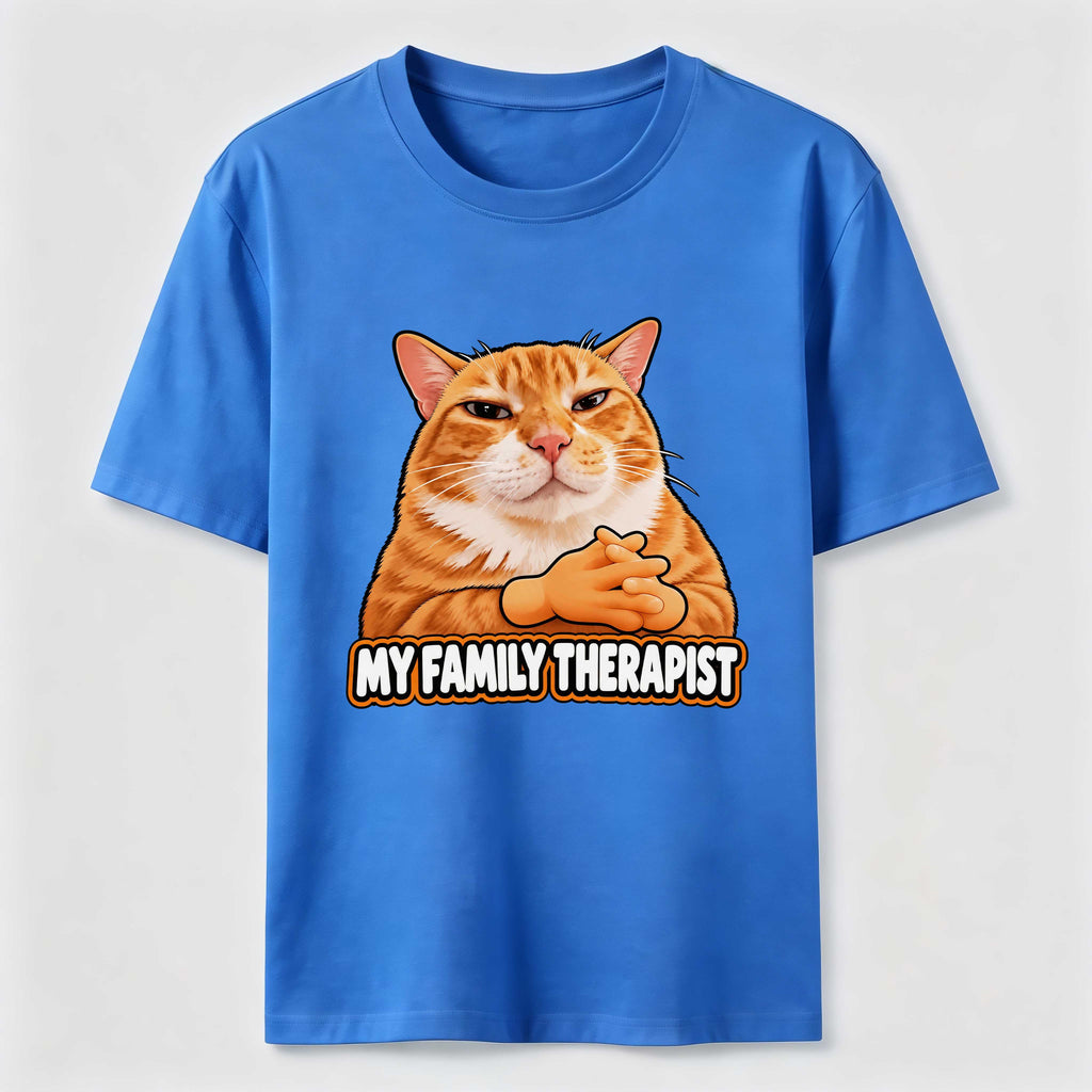 PetTaxClub Family Therapist Orange Cat Classic T-Shirt