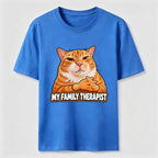 PetTaxClub Family Therapist Orange Cat Classic T-Shirt