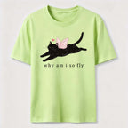 PetTaxClub Why Am I So Fly Cat Classic T-Shirt