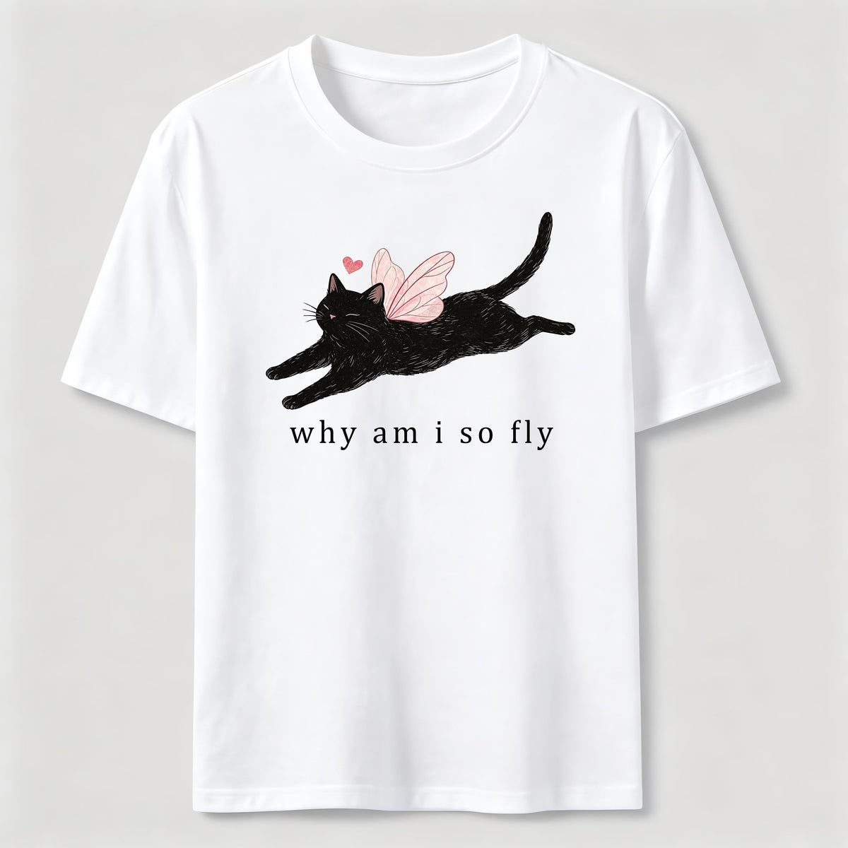 PetTaxClub Why Am I So Fly Cat Classic T-Shirt