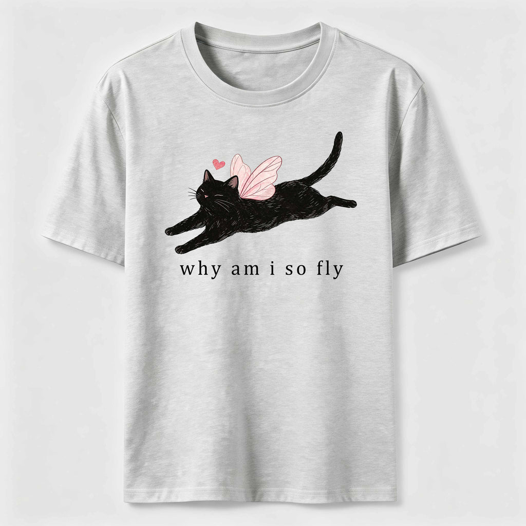 PetTaxClub Why Am I So Fly Cat Classic T-Shirt