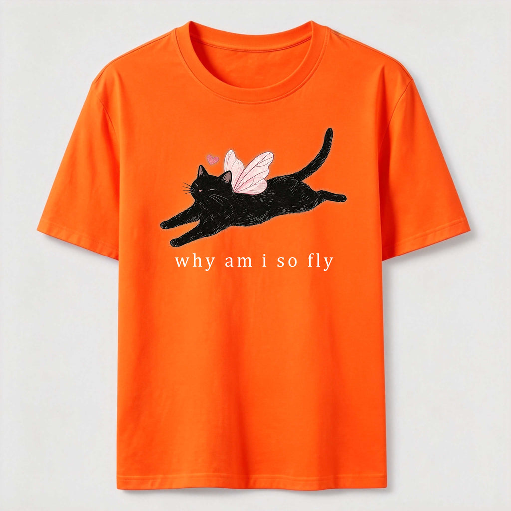 PetTaxClub Why Am I So Fly Cat Classic T-Shirt