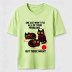 PetTaxClub Three Cats Might Classic T-Shirt