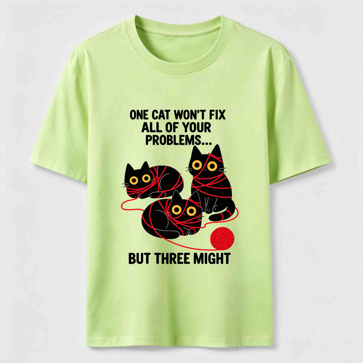 PetTaxClub Three Cats Might Classic T-Shirt