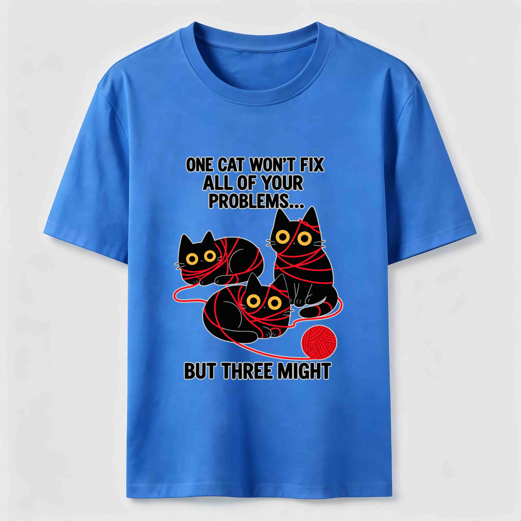 PetTaxClub Three Cats Might Classic T-Shirt