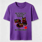 PetTaxClub Three Cats Might Classic T-Shirt