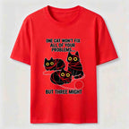 PetTaxClub Three Cats Might Classic T-Shirt