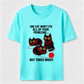 PetTaxClub Three Cats Might Classic T-Shirt