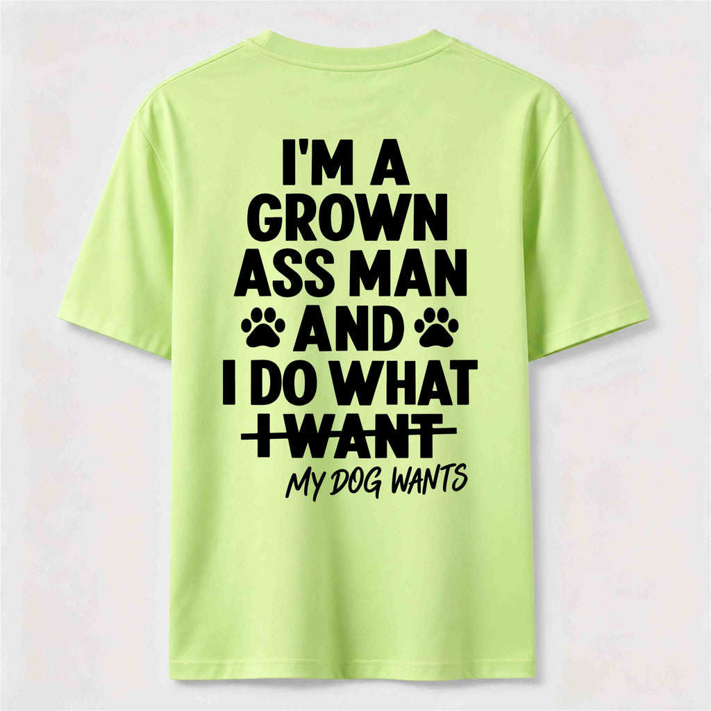 PetTaxClub My Dog Wants Classic T Shirt (Back Print)