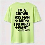 PetTaxClub My Dog Wants Classic T Shirt (Back Print)