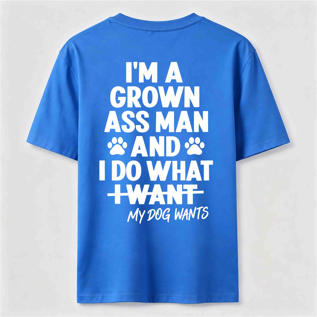 PetTaxClub My Dog Wants Classic T Shirt (Back Print)