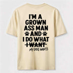 PetTaxClub My Dog Wants Classic T Shirt (Back Print)