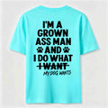 PetTaxClub My Dog Wants Classic T Shirt (Back Print)