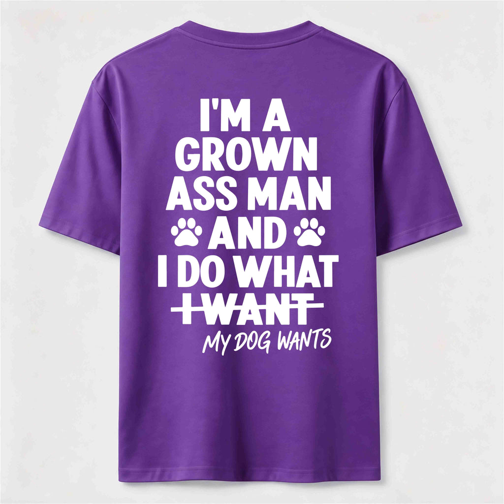 PetTaxClub My Dog Wants Classic T Shirt (Back Print)