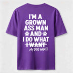PetTaxClub My Dog Wants Classic T Shirt (Back Print)