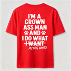 PetTaxClub My Dog Wants Classic T Shirt (Back Print)