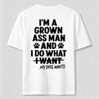 PetTaxClub My Dog Wants Classic T Shirt (Back Print)