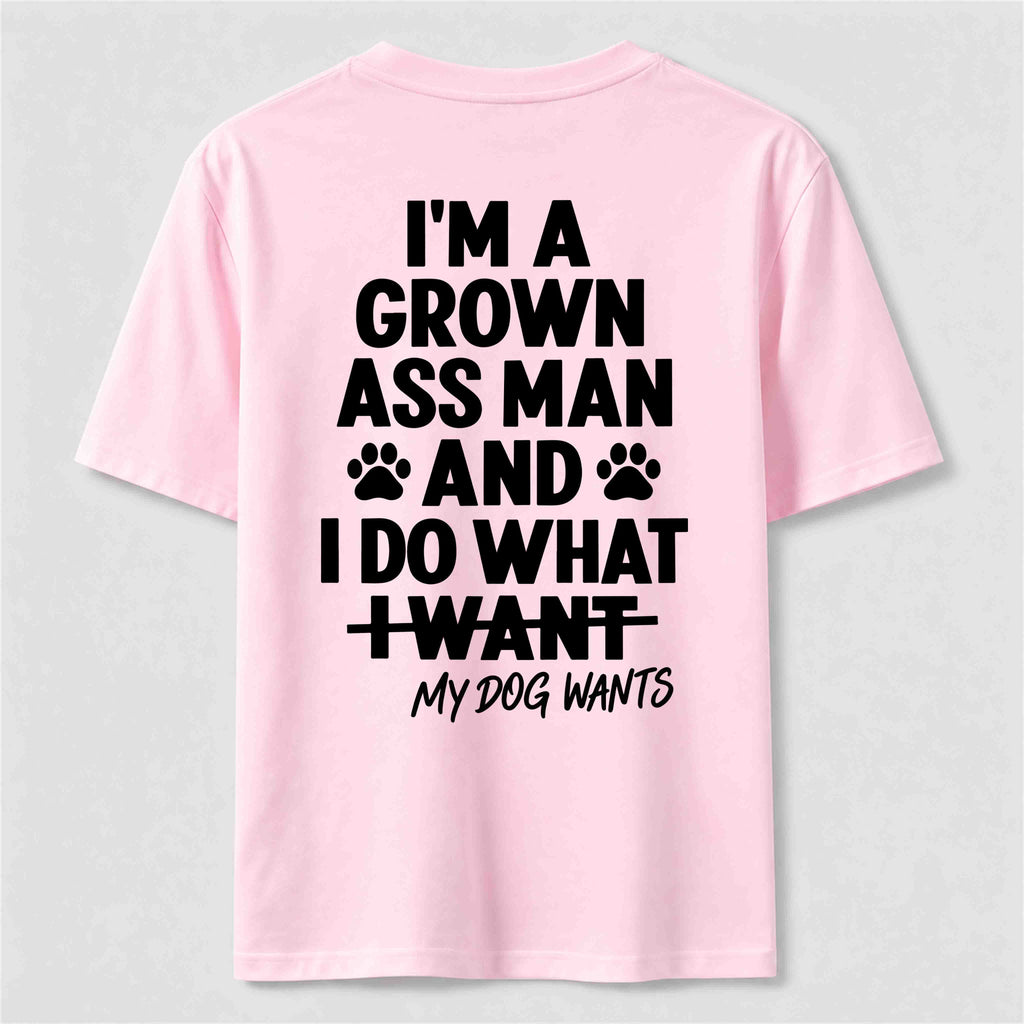 PetTaxClub My Dog Wants Classic T Shirt (Back Print)