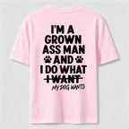 PetTaxClub My Dog Wants Classic T Shirt (Back Print)
