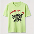 PetTaxClub No Rules Just Claws Cat Classic T-Shirt