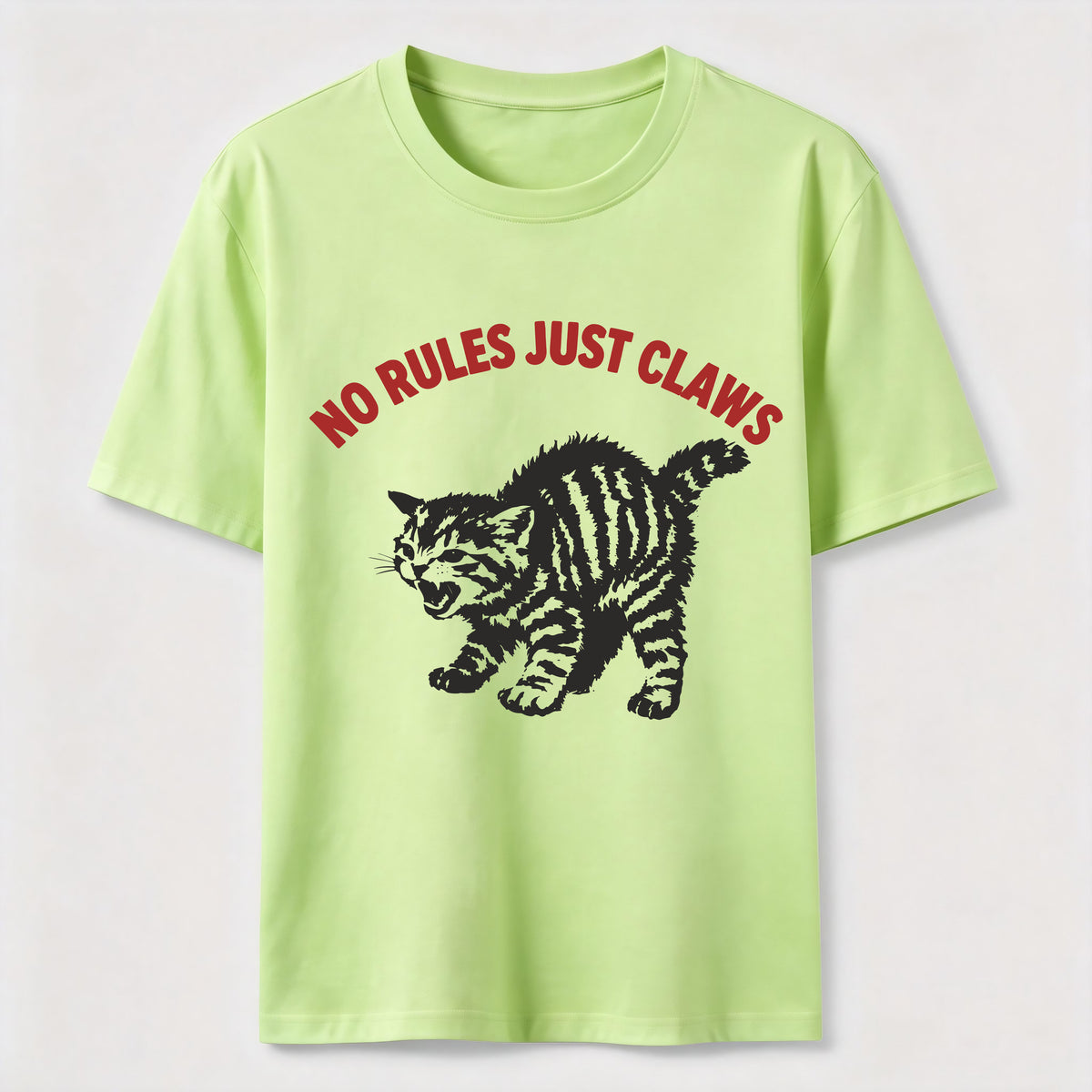 PetTaxClub No Rules Just Claws Cat Classic T-Shirt