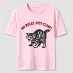 PetTaxClub No Rules Just Claws Cat Classic T-Shirt