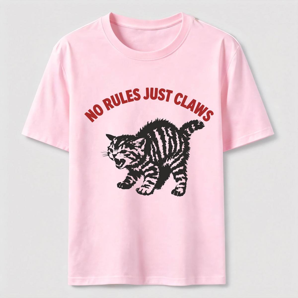 PetTaxClub No Rules Just Claws Cat Classic T-Shirt