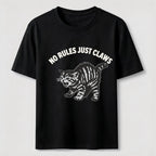 PetTaxClub No Rules Just Claws Cat Classic T-Shirt