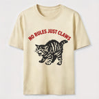 PetTaxClub No Rules Just Claws Cat Classic T-Shirt
