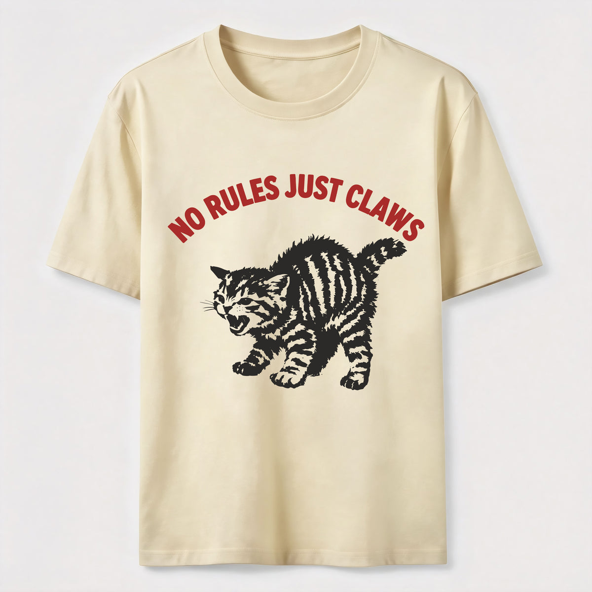 PetTaxClub No Rules Just Claws Cat Classic T-Shirt