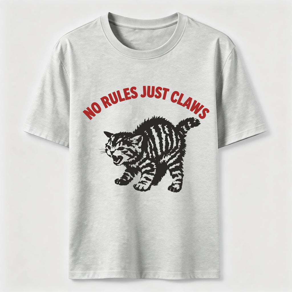 PetTaxClub No Rules Just Claws Cat Classic T-Shirt