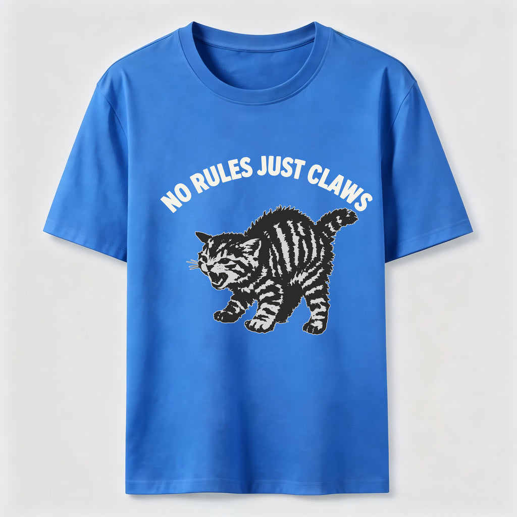 PetTaxClub No Rules Just Claws Cat Classic T-Shirt