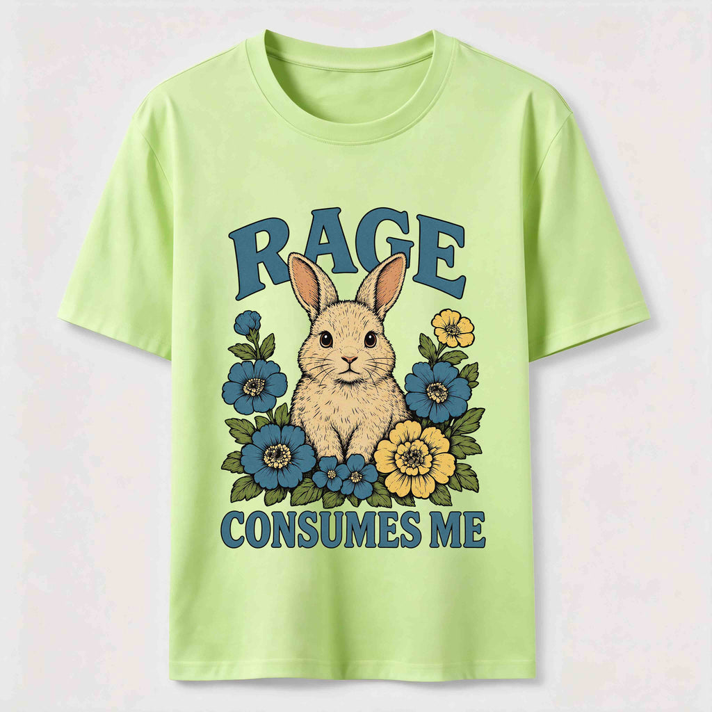 PetTaxClub Rage Consumes Me Rabbit Classic T-Shirt