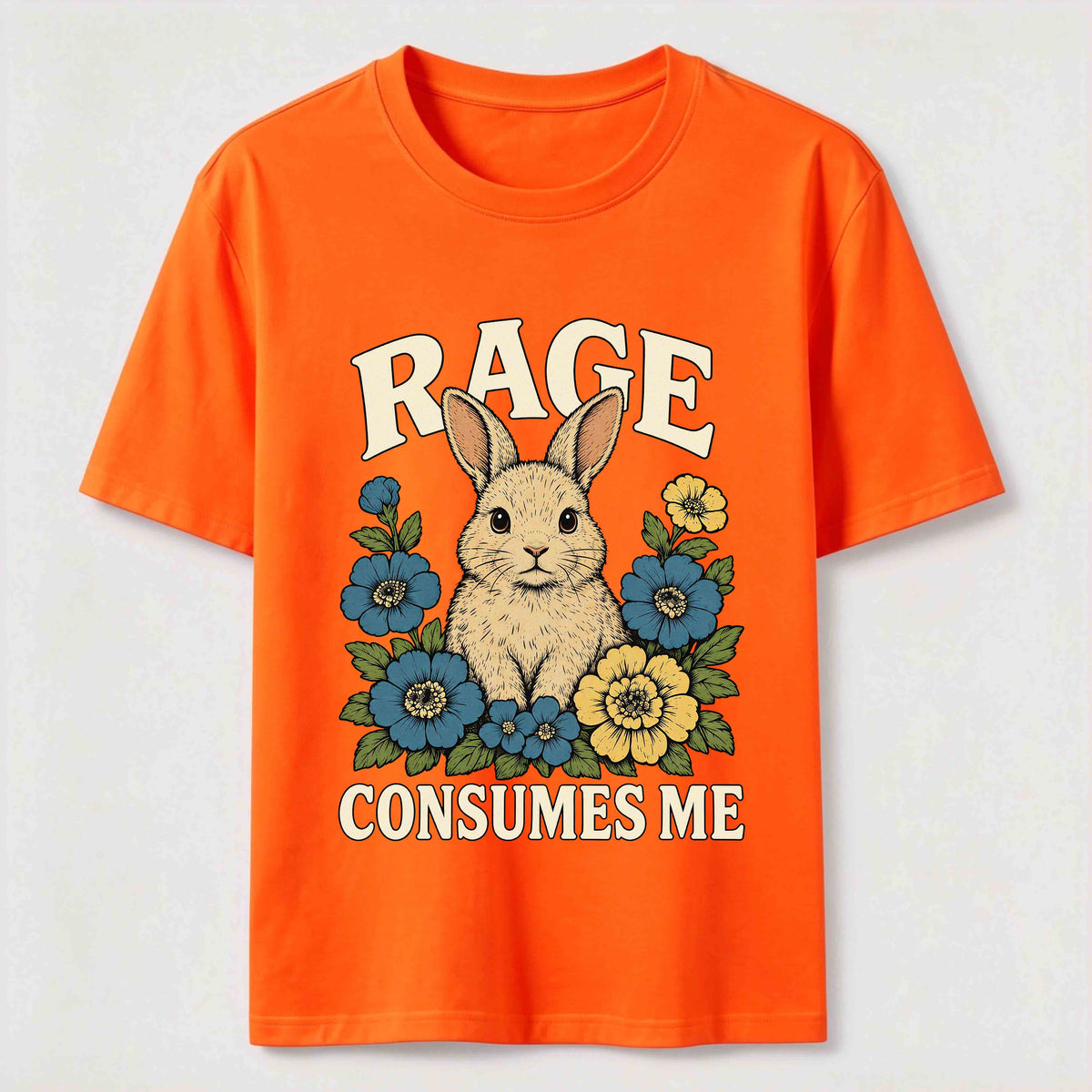 PetTaxClub Rage Consumes Me Rabbit Classic T-Shirt