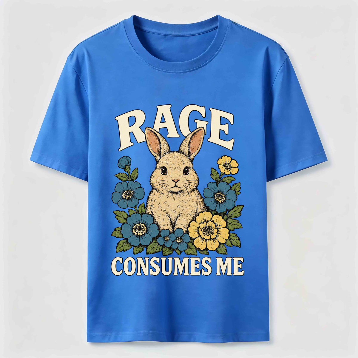 PetTaxClub Rage Consumes Me Rabbit Classic T-Shirt
