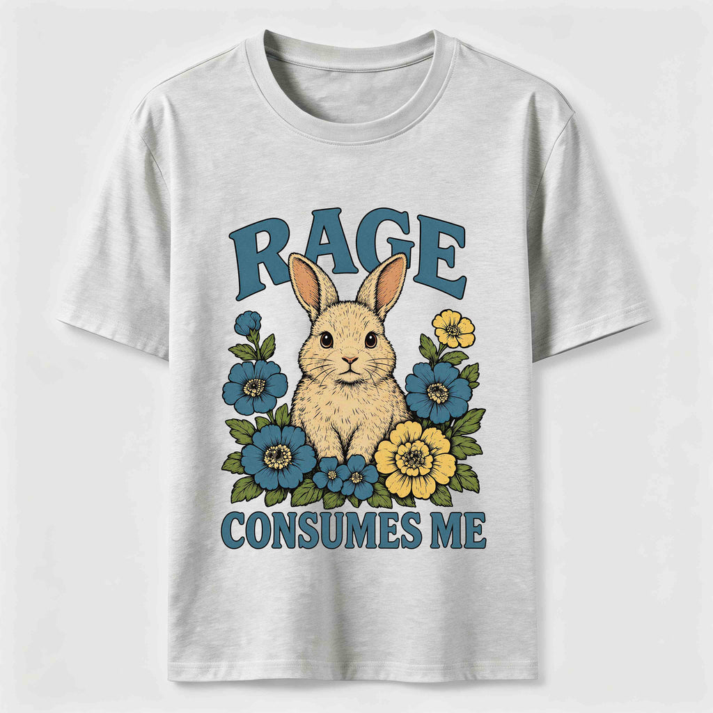 PetTaxClub Rage Consumes Me Rabbit Classic T-Shirt