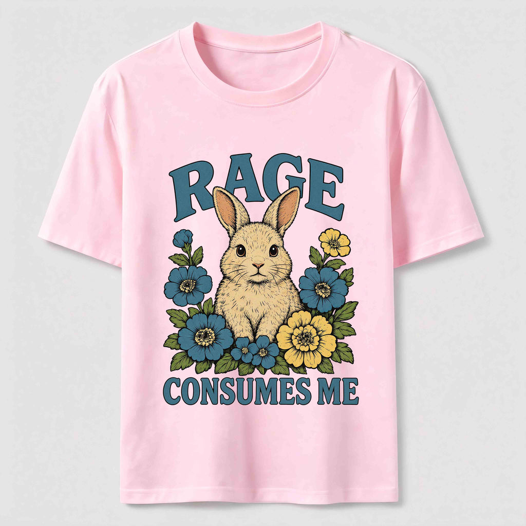 PetTaxClub Rage Consumes Me Rabbit Classic T-Shirt