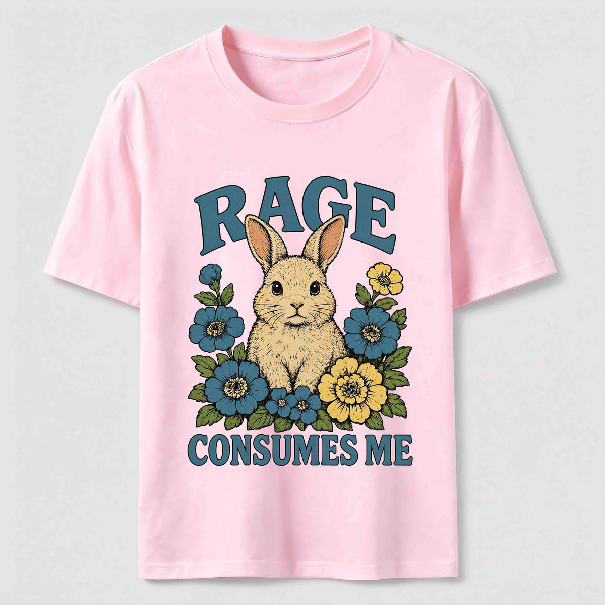 PetTaxClub Rage Consumes Me Rabbit Classic T-Shirt