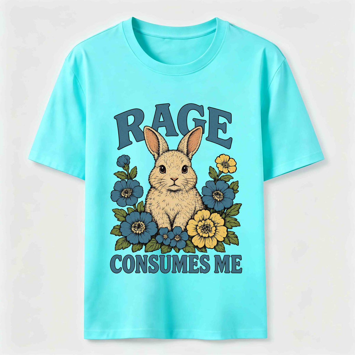 PetTaxClub Rage Consumes Me Rabbit Classic T-Shirt
