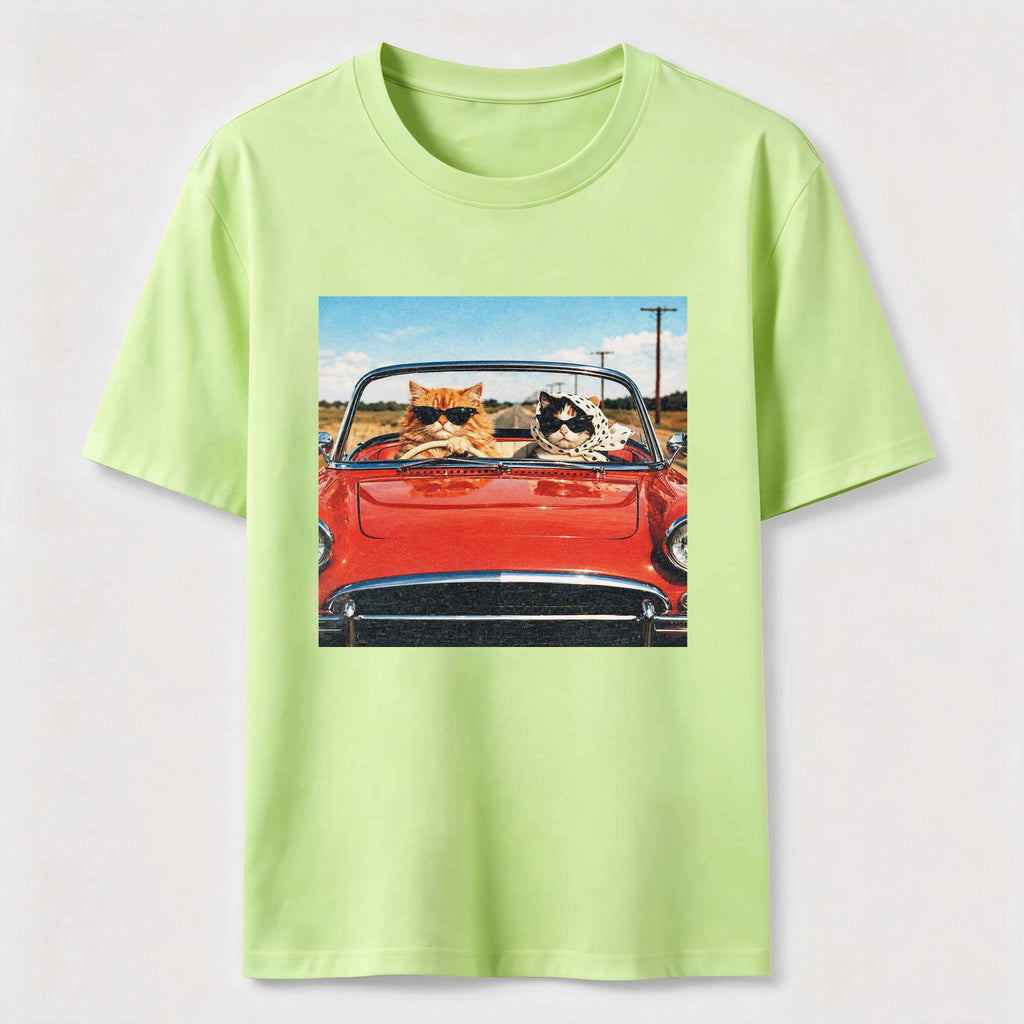 PetTaxClub Road Trip Cats Classic T-Shirt