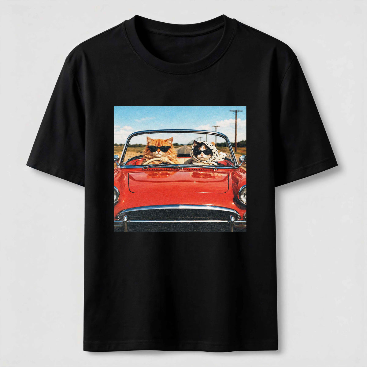 PetTaxClub Road Trip Cats Classic T-Shirt