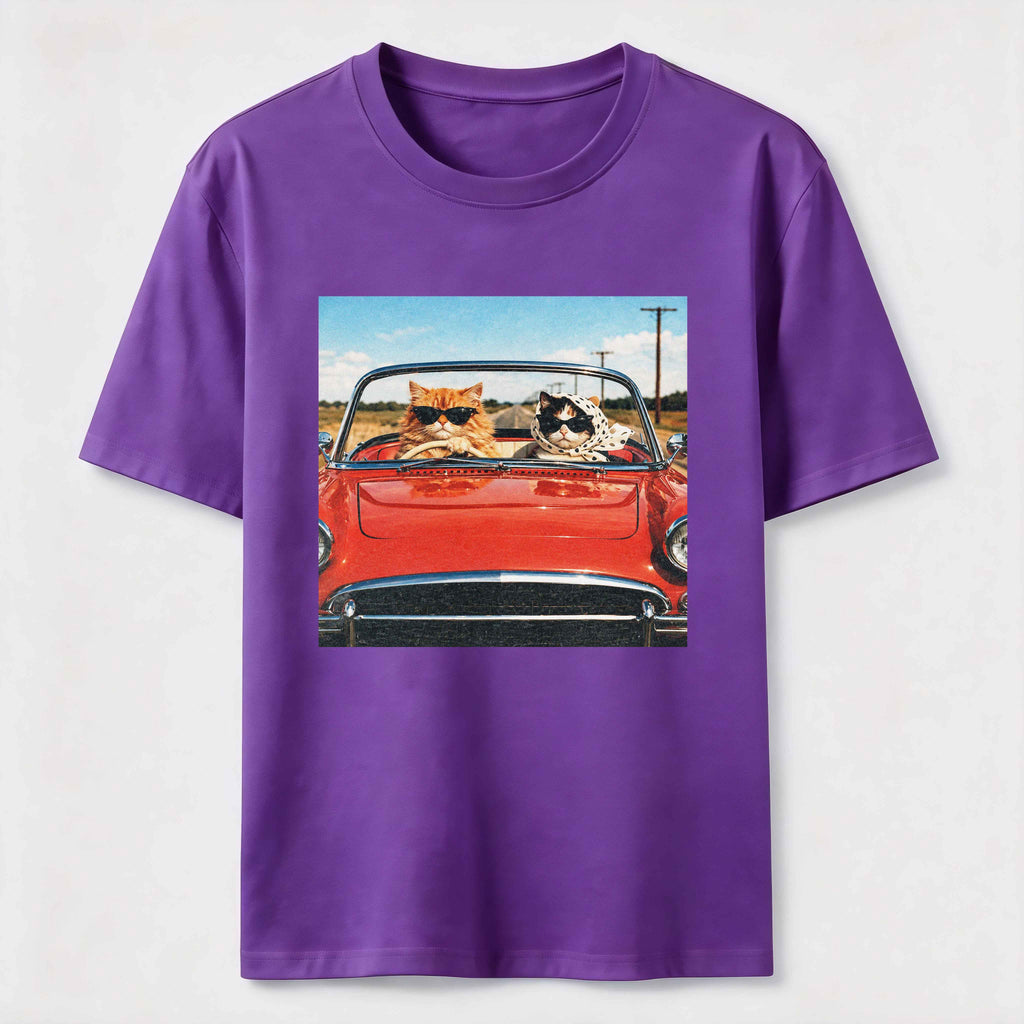 PetTaxClub Road Trip Cats Classic T-Shirt