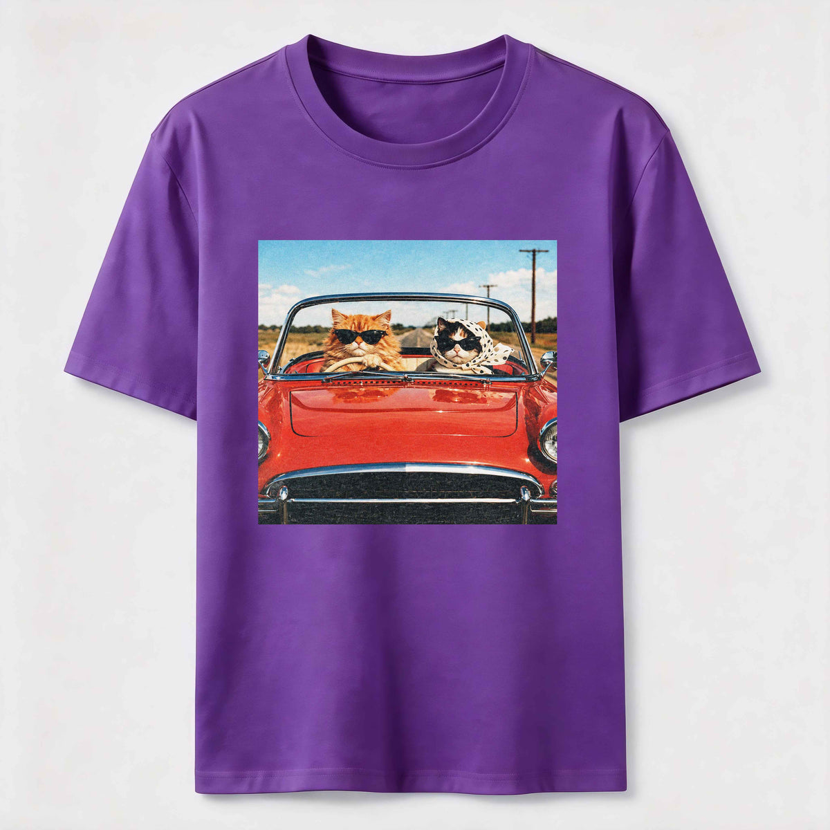 PetTaxClub Road Trip Cats Classic T-Shirt