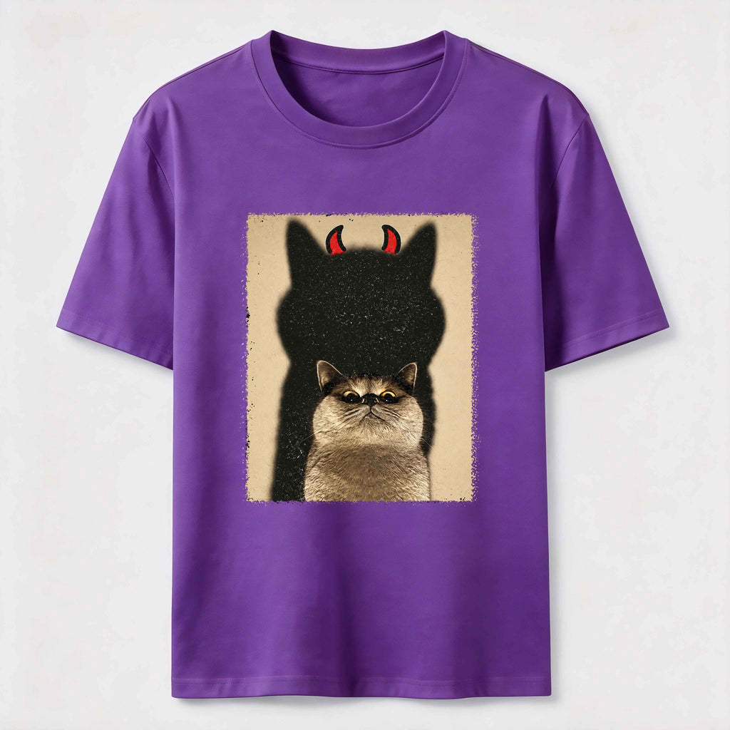 PetTaxClub Devil Shadow Cat Classic T-Shirt