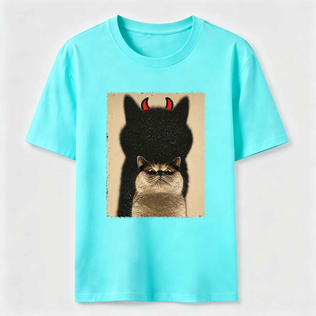 PetTaxClub Devil Shadow Cat Classic T-Shirt
