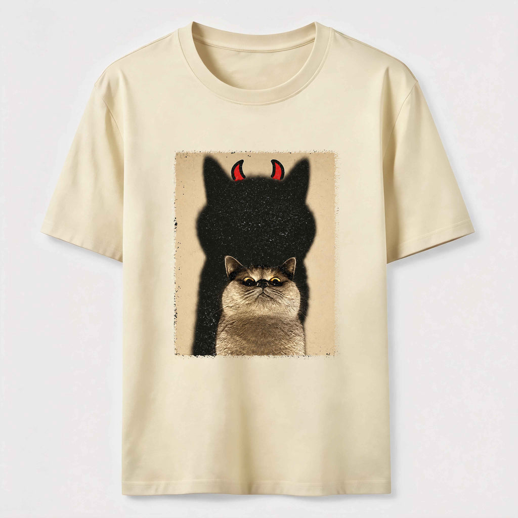 PetTaxClub Devil Shadow Cat Classic T-Shirt