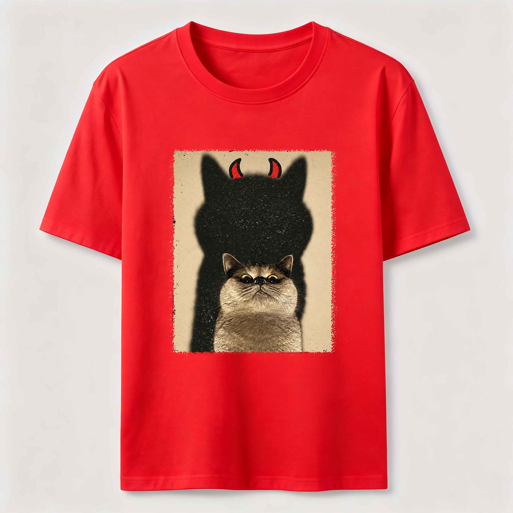 PetTaxClub Devil Shadow Cat Classic T-Shirt